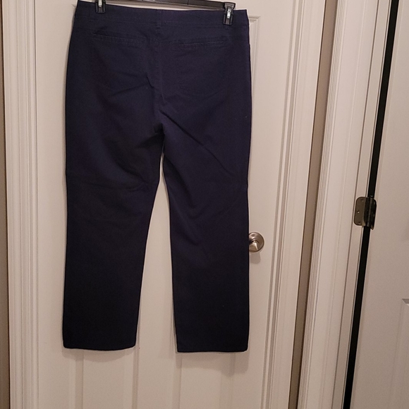 Navy straight leg chinos - Picture 4 of 4